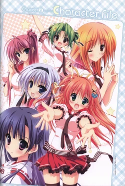 Page 33 of Hoshizora e Kakaru Hash visual fanbook