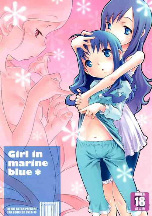 Download Girl in marine blue *