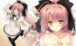 Page 23 of Tsuki ni Yorisou Otome no Sahou official visual fanbook