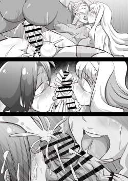 Page 59 of Azusa and Takane's Futanari Iori Training Plan