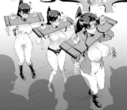 Page 21 of Kurokami Ponytail Tsurime JK Taimabu Rakugaki | Exorcism Club for Black Haired Girls with Ponytails