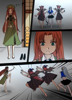 Page 6 of 《附身是个什么玩意？》 附身长发小恶魔 短发小恶魔 红美玲