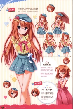 Page 39 of Floral Flowlove Visual Fanbook