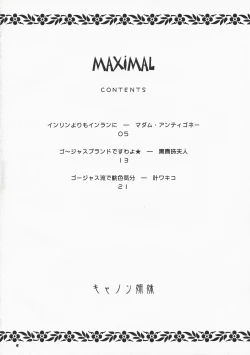 Page 3 of MAXIMAL
