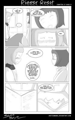 Page 123 of Sketch Man's Diaper Quest Complete