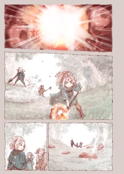 Page 27 of Daraku no Majo Shounen Yuusha to Tsurupeta Elf wa Ika ni Shite Majo ni Yabureta ka