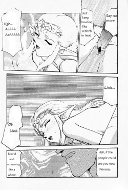 Page 28 of Legend of Zelda; Zelda's Strive