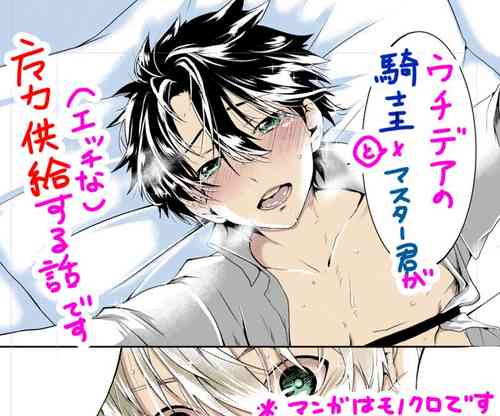 Download Uchidea no Kishi-ou to Master Kimi ga Ecchi na Maryoku Kyoukyuu Suru