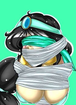 Page 24 of - Jasmine and Kida gag portraits