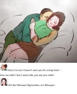 Page 8 of Milk to pay off debts乳汁还债