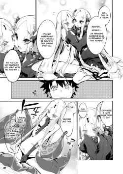 Page 7 of Kanata to Konata no Tokeau Yoru o...