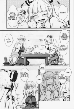 Page 3 of Keine to Mokou no Seikatsu Jisshuu | Keine and Mokou'sLife Training