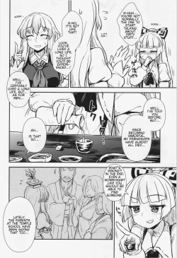 Page 4 of Keine to Mokou no Seikatsu Jisshuu | Keine and Mokou'sLife Training