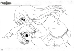 Page 16 of Daitoshokan no Hitsujikai ～dreamimg Sheep～ Event CG Lineartbook