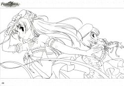 Page 23 of Daitoshokan no Hitsujikai ～dreamimg Sheep～ Event CG Lineartbook