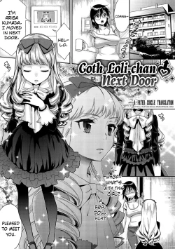 Page 1 of Tonari no Tsuiteru GothLolichan Next Door