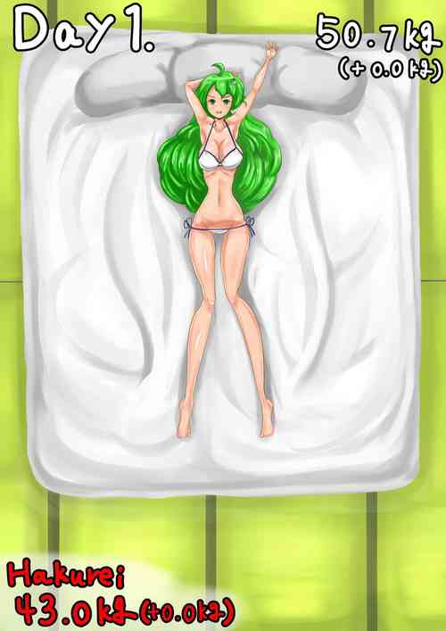 Download Self-feeding with Sanae. From default to lump