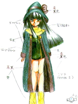 Page 55 of Rance 1.2.3 Genga Settei Shiryou