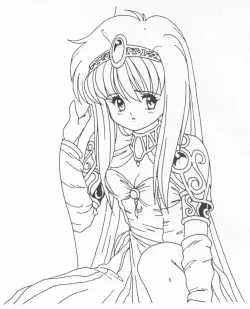 Page 2 of Toushin Toshi Genga Settei Shiryou