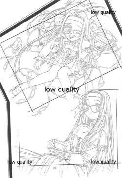 Page 19 of Flutter of birds 線画集