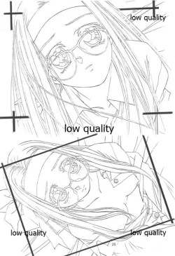 Page 24 of Flutter of birds 線画集