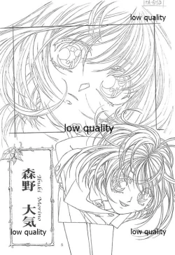 Page 4 of Flutter of birds 線画集