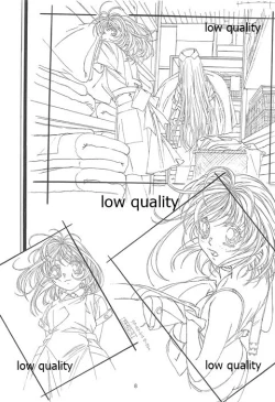 Page 7 of Flutter of birds 線画集