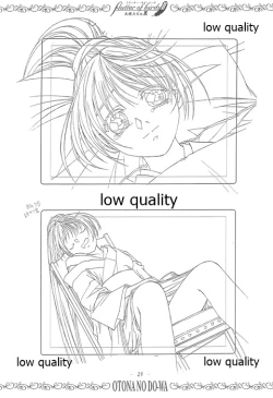 Page 28 of flutter of birdsII 天使たちの翼 線画集