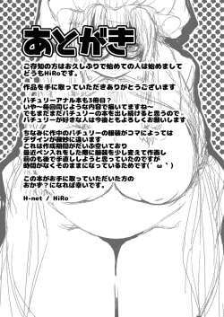 Page 27 of Anal de Nagusamete Patchouli-sama