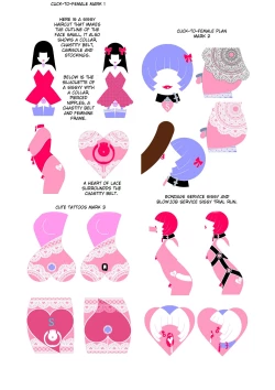 Page 7 of A book that Proposes designs for sissy tattoos