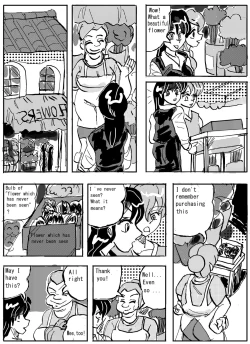 Page 28 of Flower vore "Human and plant heterosexual ra*e and seed bed"