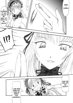 Page 10 of Rozen Maiden - Suigintou Size Fetish Doujin