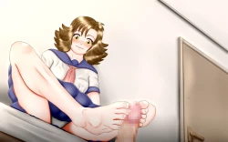 Page 103 of Doukyuusei wa Ashi Fechi Mari Vol.1