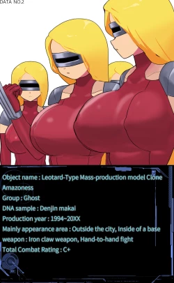 Page 7 of Female Combat Data Vol. 1