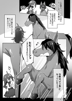Page 2 of オス馬になった妹と女体化した兄がなんかする漫画