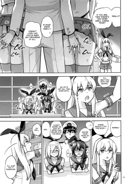 Page 18 of Zekamashi na Shiguresan to. | Together with Shigure and Hamakaze Wearing Zekamashi outfits.
