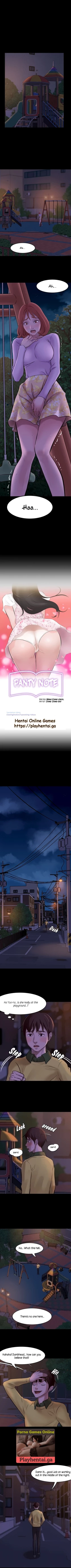 Page 2 of PANTY NOTE Ch. 3