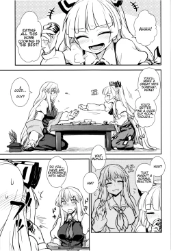Page 3 of Keine to Mokou no Seikatsu Jisshuu | Keine and Mokou'sLife Training