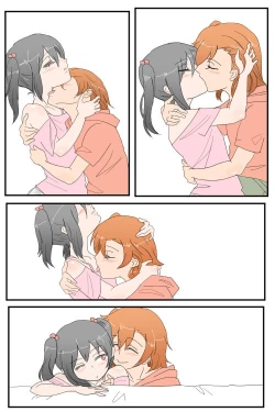 Page 5 of Honoka to Nicochan only do kissy kissy lovey dovey stuff!