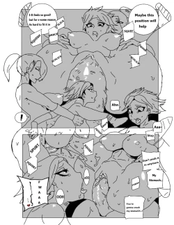 Page 6 of Training day! Kale and Caulifla's bedroom adventure!