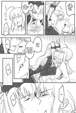 Page 7 of Fate Fanbook #1 Artoria x Morgan