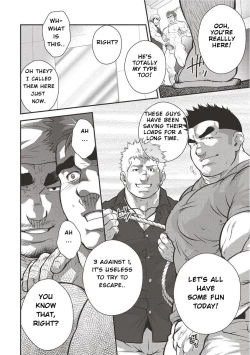 Page 6 of Gekijou Danji!! 06 Narcissist na Kikon Macho ga Kouen de Onanie Shite Itara/Yume ni Miru Rape