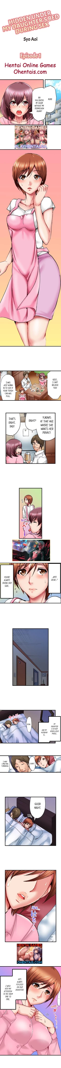 Page 2 of Hidden Under My Daughter’s Bed During Sex Ch. 1-3