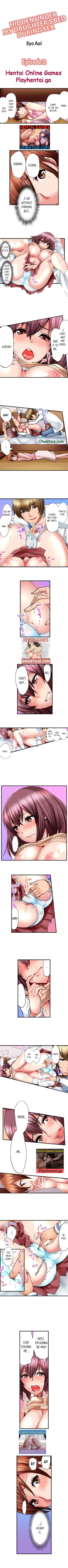 Page 7 of Hidden Under My Daughter’s Bed During Sex Ch. 1-3