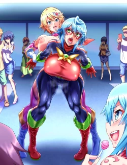 Page 319 of Seigi no Heroine Buzama Haiboku Shuu 7