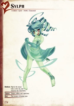 Page 225 of Monster Girl Encyclopedia Vol. 1