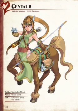 Page 75 of Monster Girl Encyclopedia Vol. 1