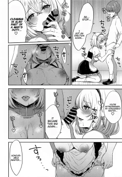 Page 9 of Ponkotsu Maid to OneShota Ecchi