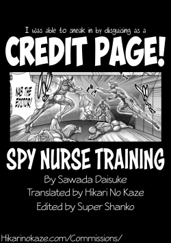 Page 23 of Spy Nurse Choukyou  | Spy nurse training