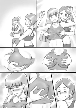Page 37 of Girl on Mom Himitsu no  Bust Lesson